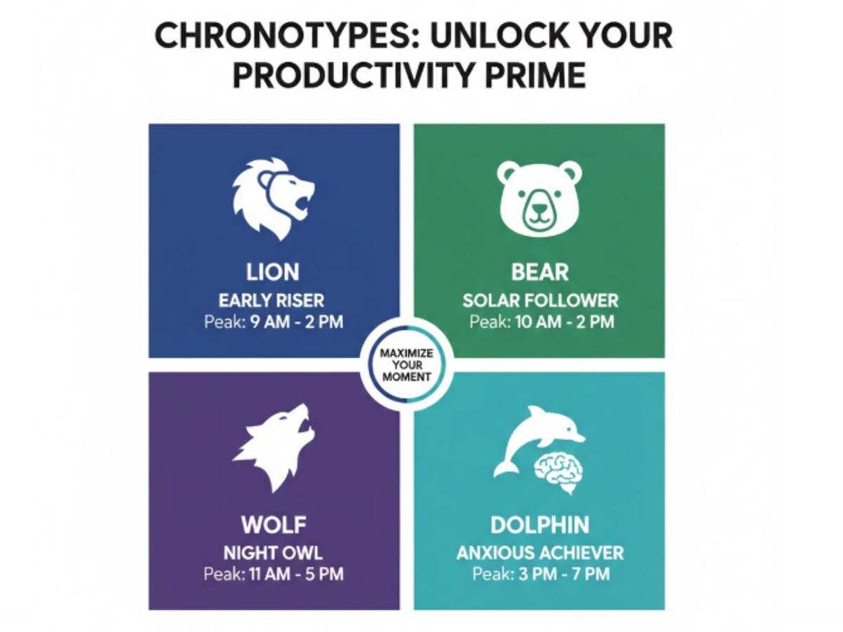 Chronotype: Unlock Your Productivity&nbsp;Prime