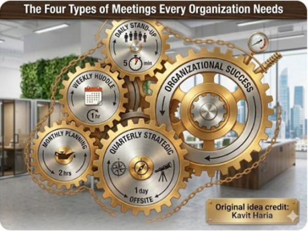 The Four Types of Meetings Every Organization&nbsp;Needs
